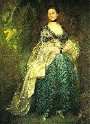 Thomas Gainsborough lady getrude alston oil